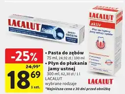 Intermarche Płyn do płukania jamy ustnej Lacalut oferta