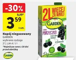 Intermarche Napój niegazowany Garden porzeczka oferta