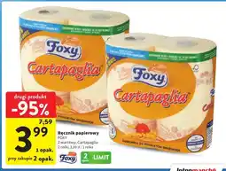 Intermarche Ręcznik papierowy Foxy Cartapaglia 2 warstwy oferta