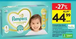 Intermarche Pieluchy dla dzieci Pampers Premium Care oferta