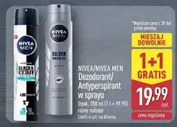 ALDI Antyperspirant w sprayu Nivea Men oferta