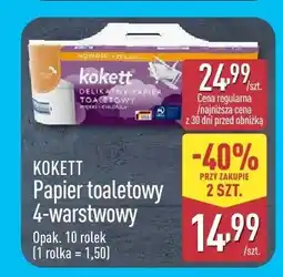 ALDI Papier toaletowy 4-warstwowy Kokett oferta
