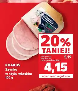 Kaufland Szynka Krakus oferta