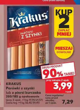 Kaufland Parówki Krakus oferta