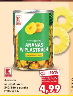 Kaufland Ananas K-Classic oferta