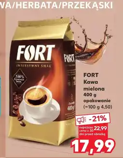 Kaufland Kawa mielona Fort oferta