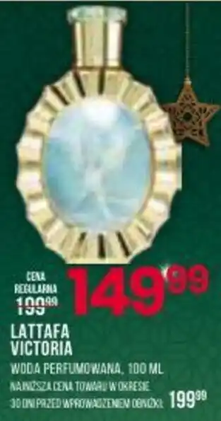 Drogerie Natura Lattafa Victoria Woda perfumowana oferta