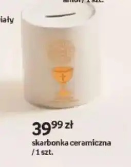 Empik skarbonka ceramiczna /1 szt. komunia oferta
