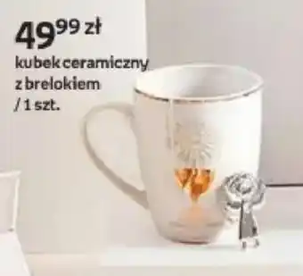 Kubek ceramiczny z brelokiem Komunia
