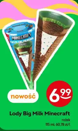 Żabka Lody Big Milk Minecraft oferta