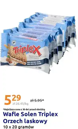 Action Wafle Solen Triplex Orzech laskowy oferta
