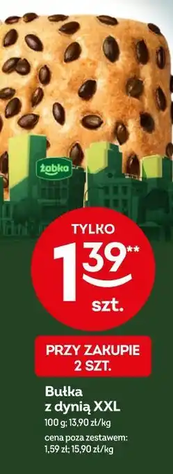Żabka Bułka z dynią XXL oferta