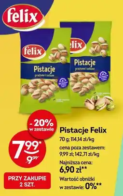 Żabka Pistacje Felix oferta