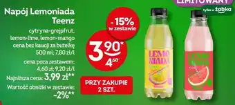 Żabka Napój Lemoniada Teenz oferta