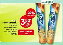 Żabka Lody Nestea Peach oferta