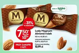Żabka Lody Magnum Almond rożek oferta
