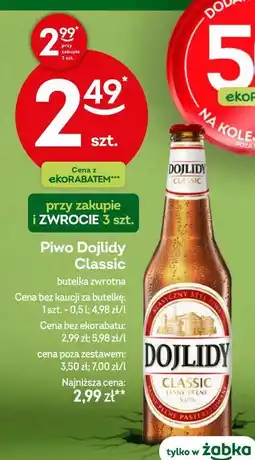 Żabka Piwo Dojlidy Classic oferta