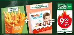 Żabka FRYTKI + KINDER CZEKOLADA oferta