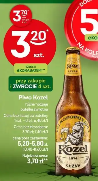 Żabka Piwo Kozel oferta