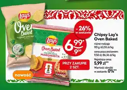 Żabka Chipsy Lay's Oven Baked oferta