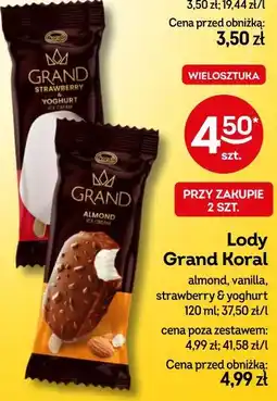 Żabka Lody Grand Koral oferta