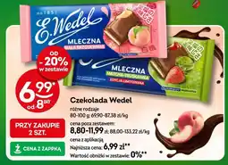 Żabka Czekolada Wedel oferta
