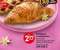 Żabka Croissant z nadzieniem oferta