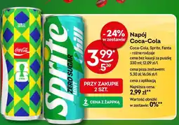 Żabka Napój Coca-Cola oferta