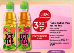Żabka Napój Kubuś Play lub Ice Tea oferta
