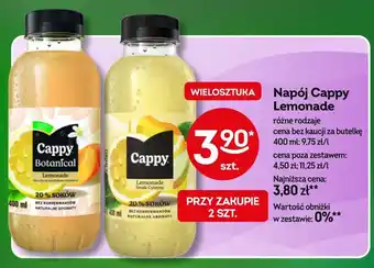 Żabka Napój Cappy Lemonade oferta