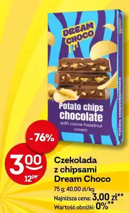 Żabka Czekolada z chipsami Dream Choco oferta