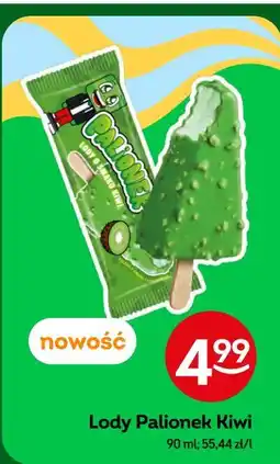 Żabka Lody Palionek Kiwi oferta