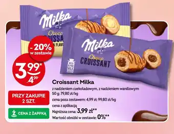 Żabka Croissant Milka oferta