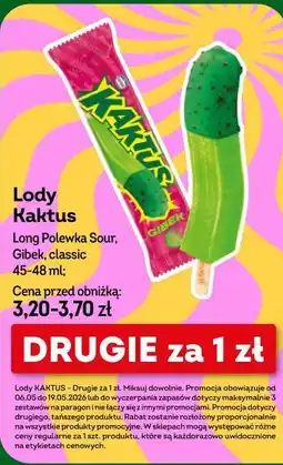 Żabka Lody Kaktus oferta
