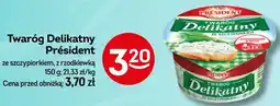 Żabka Twaróg Delikatny Président oferta