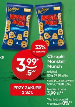 Żabka Chrupki Monster Munch original oferta