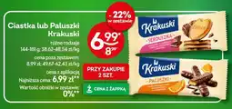 Żabka Ciastka lub Paluszki Krakuski oferta