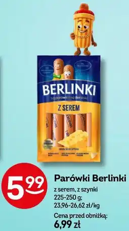 Żabka Parówki Berlinki oferta