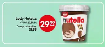 Żabka Lody Nutella oferta
