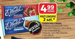 Top Market Czekolada mleczna E.Wedel oferta