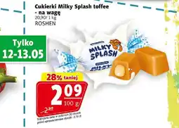 Prim Market Cukierki Milky Splash toffee na wagę Roshen oferta