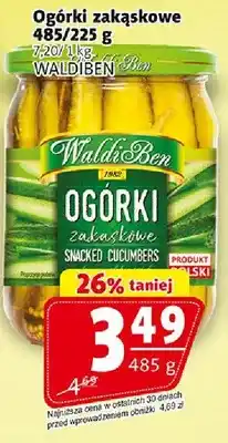 Prim Market Ogórki zakąskowe Waldiben oferta