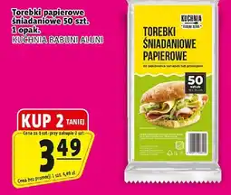 Prim Market Torebki papierowe śniadaniowe Kuchnia Babuni Aluni 50szt oferta
