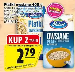 Prim Market Płatki owsiane błyskawiczne górskie Melvit oferta