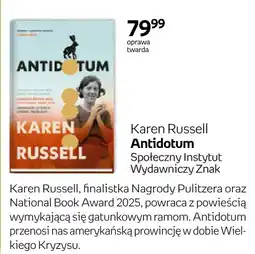 Empik Książka Antidotum Karen Russell oprawa twarda oferta