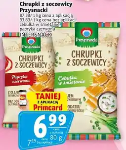 Prim Market Chrupki z soczewicy papryka czerwona Przysnacki Intersnack oferta