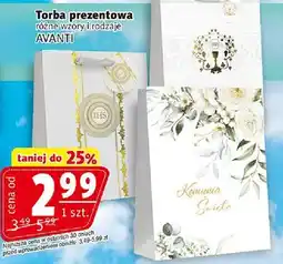 Prim Market Torba prezentowa komunijna Avanti komunia oferta