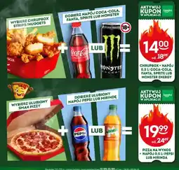 Żabka Zestaw Pizza na Wynos + Napój Mirinda oferta