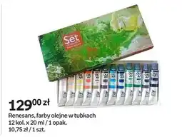 Empik Farby olejne w tubkach Renesans Set 12 kol oferta