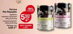 Żabka Karma dla psów Pet Republic wołowina z warzywami oferta